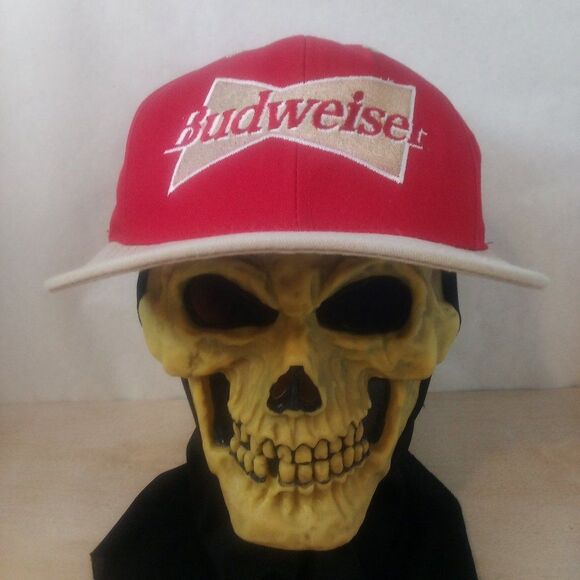 Deadstock Vintage Budweiser Two Tone Snap Back Hat - Picture 1 of 7